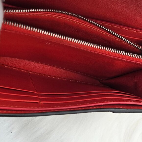 Céline Beige Large Flap Wallet in Grained Calfskin - Picture 14 of 17